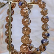 【黃金祖母晶藍寶石共生】祖母晶手串手鍊手環
