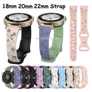 Carving Bauhinia Silicone Huawei watch GT 5 Strap Huawei watch GT5 Pro Strap / huawei gt5 strap GT2/
