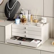 High-End Jewelry Storage Box Necklace Earrings Bracelet Ring Exquisite Gold Large Capacity JJ