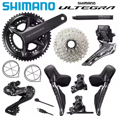 Shimano Ultegra Di2 R8170 Groupset 2x12s With R8100 Crankset 170MM 50-34T Cassette R8150 FD RD For R