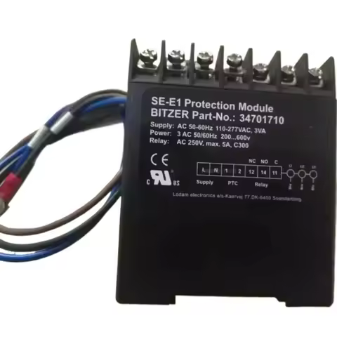 FOR BITZER Compressor Protection Module SE-E1.SE-B1.SE-B2 B3 Compressor Motor Protector SE-E1 347017