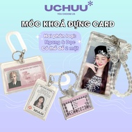 UCHUU Card Holder Keychain Idol Corner Card Holder Employee and Student Card Holder