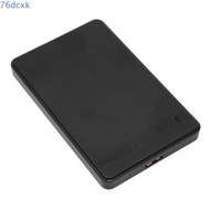 76DCXMY SATAs SSD Enclosure, 2.5 Inch 1000GB Hard Drive Enclosure, Durable with Cable Plug and Play 