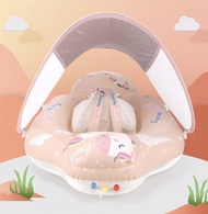 Phao bơi chống lật cho bé chính hãng cao cấp SWIMBOBO thiết kế cải tiến có mái che phù hợp cho bé 06