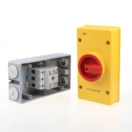 IP66 Waterproof Isolator Switch 3P 4P 32A 40A 63A 80A High Pass Rate AC Rotary Handle Isolator