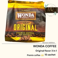 PREMIX COFFEE WONDA 3IN1 15gX15s (WONDA WONDERFUL COFFEE)