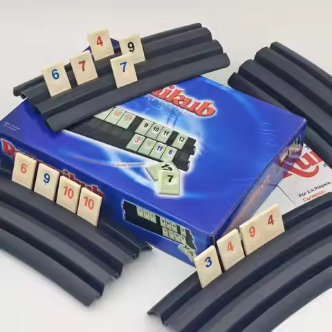 Rummikub Classic Board Game - Strategic Tile-Based Family Game for Game Nights & Parties