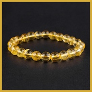 GELANG STONE NATURAL YELLOW CITRINE ORIGINAL GARANSI