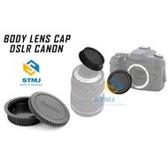 Lens Cap and Body Rear Cap for Canon DSLR