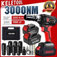 3000NM Impact Wrench Cordless High Torque 1/2 Cordless Wrench Impact Electric Impact Wrench Dual Pur