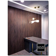 Fluted Panel Wall Panel Wood StripTechnology Wood Siling Kayu Panel Kayu 木纹天花 木纹墙板 Ready Stock GW-HB