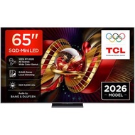 65吋電視機  TCL65C8L 2026款 9成99新4K量子smart TV 面板刷新率：144Hz 原生刷新率並支援高達 288Hz保養一年
