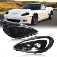 New Mclaren Style Headlamp For 2005-2013 Chevrolet Corvette C6 Headlights Assembly Grand Sport Z06 4