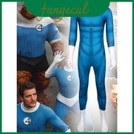 Fantastic Four Marvel Cosplay Jumpsuit For Roleplay Unisex Halloween Costume