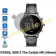 Jam tangan Tempered Glass Smartwatch Fossil Gen 5 The Carlyle 44mm