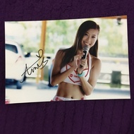 Amis Li Xin Autographed Photo Fubon Cheerleader Fnbon Angels