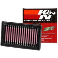 (BM-8006 / BM8006) ORIGINAL K&N AIR FILTER BMW F800GT REPLACEMENT - BMW F700GS F800GS  F800R / Husqv