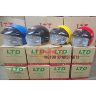 LTD-EX2 XL HALF Helmet (EX-2 XL) Matt Blue, Matt black, Matt yellow, Matt Red