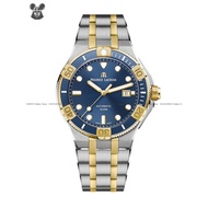 MAURICE LACROIX AI6058-SY013-430-1 Men's Watch AIKON Venturer Automatic 43mm Two-Tone SS Bracelet Blue *Original