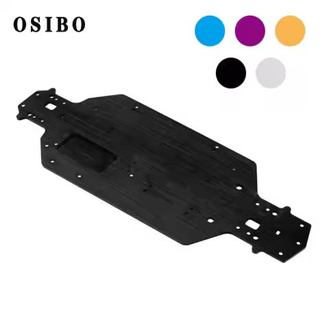 Aluminum Alloy Metal Chassis 3MM Thickness For HSP 03001 03602 1/10 Upgrade Parts Flying Fish HSP 94
