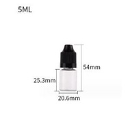 Plastic Tattoo Ink Bottle - 5ml Plastic Bottle
