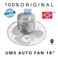 UMS AUTO FAN 16” (KIPAS AUTO UMS 16”) 360 DEGREE OSCILLATION