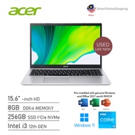 ACER ASPIRE 3 A315-59-37T4 (INTEL I3-1215U | 8GB | 256GB | 15.6'' | INTEL | WIN 11 | OFFICE H&S)  US