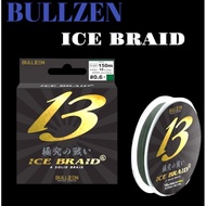 Bullzen x13 ice braid 150m braided fishing line