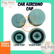 CAR AIRCOND CAP  INLET OUTLET R134a High Low Cap Nut For Car R134a Refrigerant Gas System