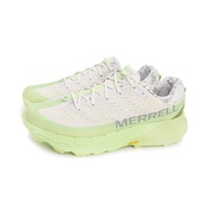 MERRELL AGILITY PEAK 5輕量戶外越野慢跑運動鞋 男鞋-白綠色