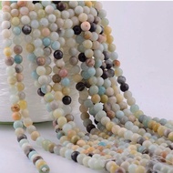 Beautiful Natural Multi-Colored Amazonite Beads Loose Beads 4/6/8/10mm Jewelry Making