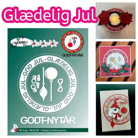 August New by Lene Cutting Embossing Dies Polar Bear Die DIY Scrapbooking Greeting Card Template Han