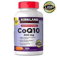 ของแท้ พร้อมส่ง Exp.06/2024Kirkland CoQ10 300 mg 100 softgels