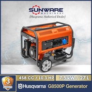 [NEW] HUSQVARNA G8500P 4 Stroke Petrol Generator 10.3HP 7500W