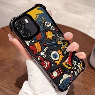 Casing hp For OPPO A6 4G A6 5G A6X 5G A6T 5G A6T Pro A6C A6s A6K 5G K14 K14X 5G Case Comic Style Roc