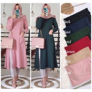 LACE Tunic SALORA LD100 Babyterry/ Long T-Shirt/ R1/ 1955333 W6E9 Trendy Invitation Cringkle Busui C