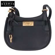 二手 Tory Burch Lee Radziwill 小號馬鞍包，狀況極佳