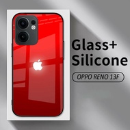 HP New Oppo Reno 13F Glass Softcase 2025 - Casing New Oppo Reno 13Fhp - K40