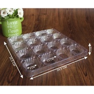 Mika Tray Plastic Pie Base Tray 16 Holes Contents 25Pcs Per Pack MPT16 MPT-16 MPT 16 Holes Round Pie