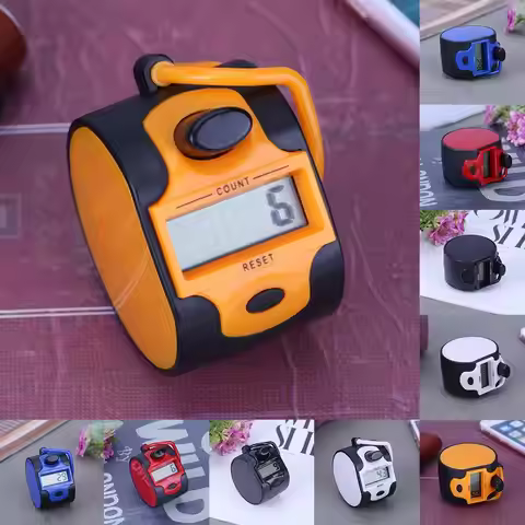 5 Digit Number Soccer Golf Counter LCD Display 1.5V Handheld Tally Counter Training Aids Portable wi