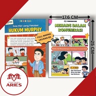 FULL COLOR MURPHY LAW EDUCATIONAL COMIC BOOK AND FUN EDUCATIONAL COMIC BOOK IN COMMUNICATION