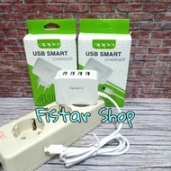 Oppo 4.3A Charger + 4 USB Smart Charger