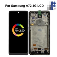 6.7 For Samsung A72 4G Screen Replacement A725F A725 A725M A725M/DS LCD Display Touch Screen Digitiz