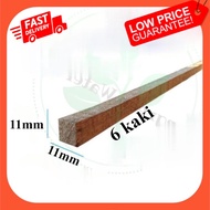 Kayu 1/2'' x 1/2'' / Kayu Lidi / Kayu Sarang Burung / Perabot / Wood 11mm x 11mm