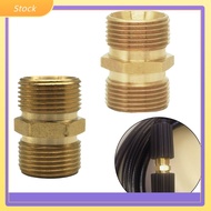 【ELCT】M22/14mm 15mm Hose Copper Connector Coupler Garden Pressure Washer Pipe Joint