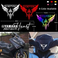 AEROX Motorcycle Sticker Reflective Motobike Body Windshield Pull Flower Decal for Yamaha AEROX 155 