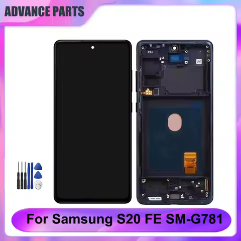 TFT S20FE LCD For Samsung S20 FE SM-G781 G7810 G781U G781B LCD Display Touch Screen Digiziter Assemb