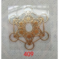 大天使   銅質金屬貼手機金屬貼紙  金字塔材料409