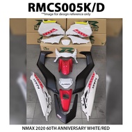 Rapido Cover Set Assembly NMAX 2020 60th Anniversary  (Sticker Tanam)