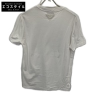 Prada UJN639 19 Year White Acronyms Print T-Shirt Small